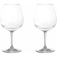 Gimex Copas de Plástico para Vino Tinto Soplado 250 ml Juego de 2