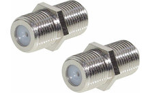 Berger cable connector F-socket/F-socket (set of 2)