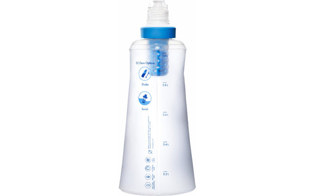 Botella Katadyn BeFree con sistema de filtrado 1 litro