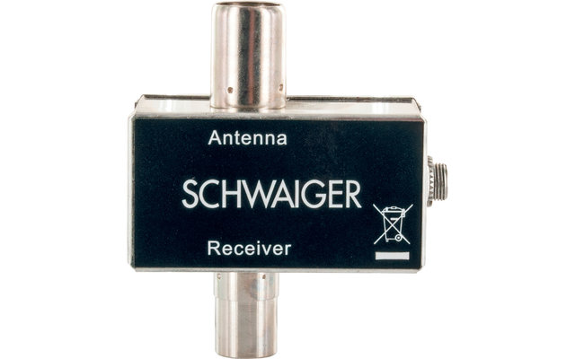 Schwaiger DVB-T2 HD Allround Antenna per interni ed esterni (attiva)