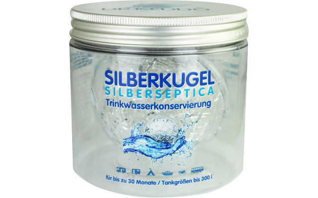 Dr. Keddo Silberkugel Silberseptica Trinkwasserkonservierung für 300 Liter