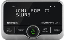 TechniSat DAB+ Digitradio Car 1 Autoradio mit Bluetooth- und Freisprechfunktion