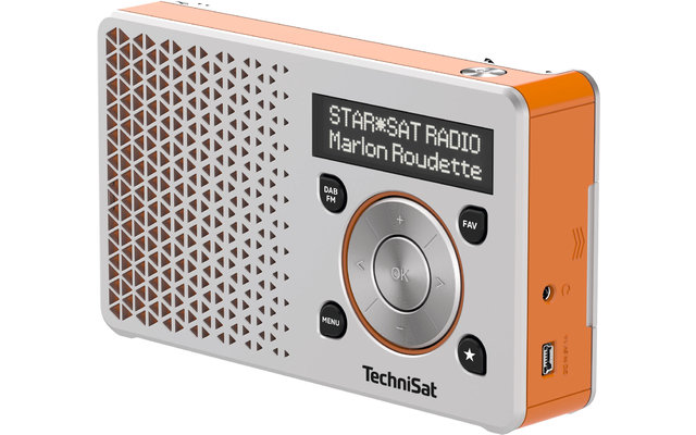 TechniSat DAB+ Digitradio 1 Portable digital radio with integrated rechargeable battery