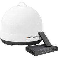 Selfsat Snipe Mobil Camp vollautomatische portable Sat-Antenne mit Fernbedienung Twin LNB