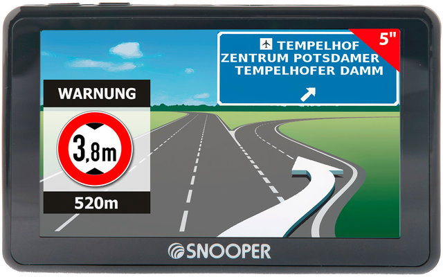 Snooper Ventura Pro SC5900 Camper-Navigationssystem inkl. Dashcam