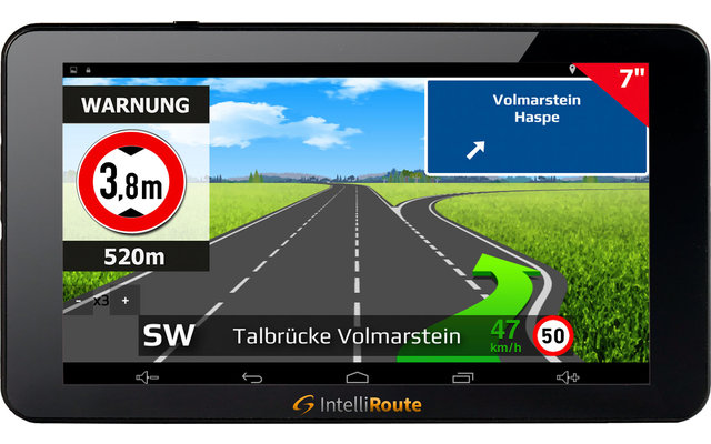 IntelliRoute CA8050DVR Caravan- / Reisemobil Navigationssystem inkl. Dashcam