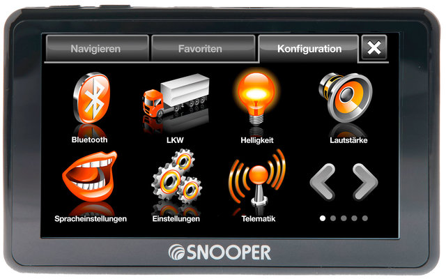 Snooper Ventura Pro SC5900 Camper Navigation System incl. Dashcam