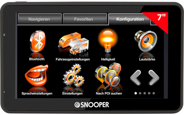 Système de navigation pour camping-car Snooper Ventura Pro S6900