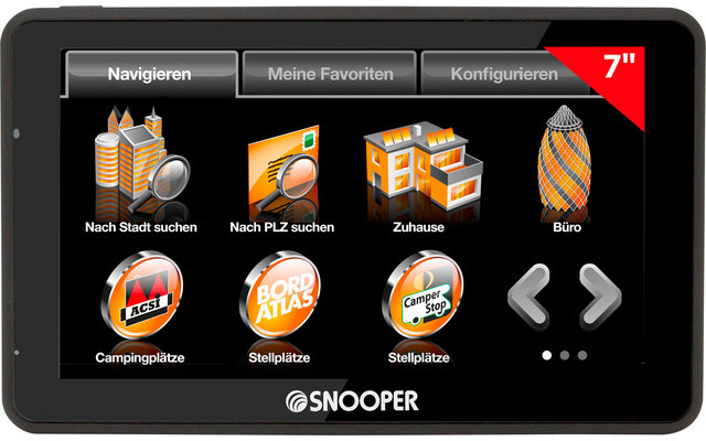 Snooper Ventura Pro S6900 Camper-Navigationssystem