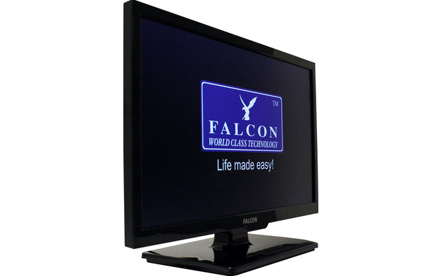 Falcon EasyFind Camping Travel LED TV 19 pulgadas incl. Bluetooth 5.1