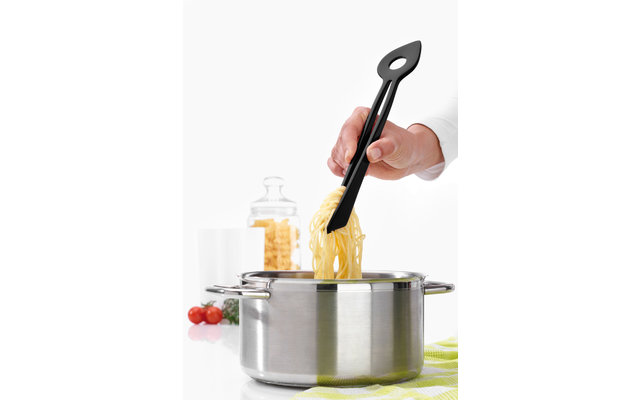 CHEF wooden spoon tongs
