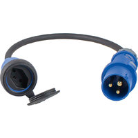 CEE adapter cable 3-pole to SEV coupling (Switzerland) 1.5 m