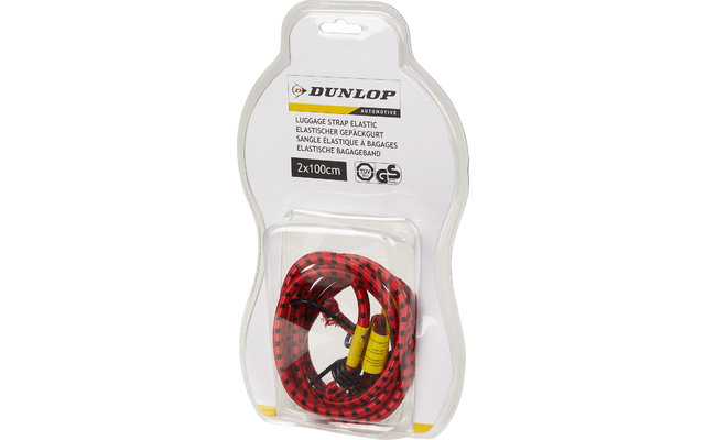 Dunlop Elastischer Gepäckgurt 2er Set