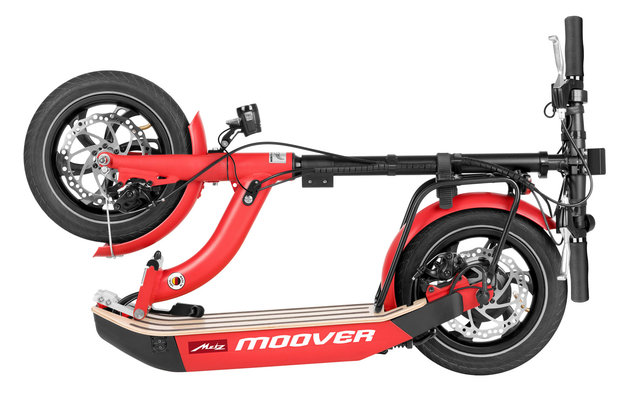 Metz Moover E-Scooter rosso