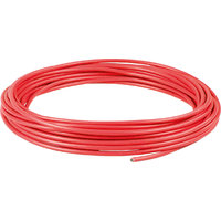 Flexible PVC core cable red 2.5 mm² length 5 m