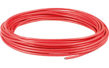 Flexible PVC conductor cable red 1.5 mm² length 5 m