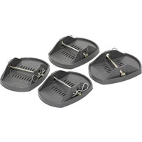 Berger Caravan Foot Support Plates Set of 4