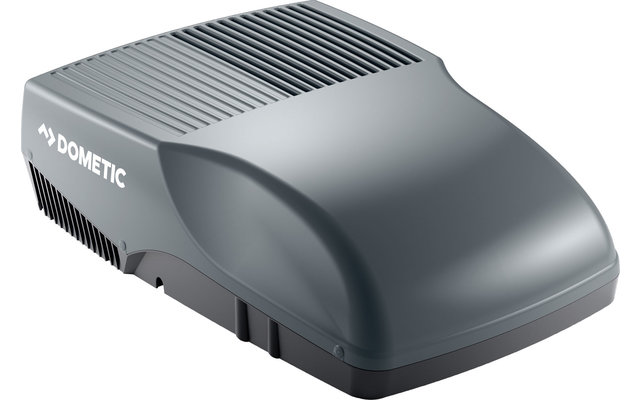 Climatizador de techo Dometic FreshJet 2000 con caja de distribución de aire y mando a distancia para autocaravanas de hasta 6 metros Gris
