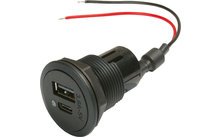 Power USB-C/A Doppelsteckdose EV 12-24V
