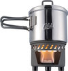 Esbit Camping Kochset für Trockenbrennstoff Topf aus 18/8 Edelstahl 585 ml