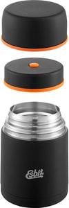 Esbit Food Thermobehälter inkl. Schüssel 18/8 Edelstahl Schwarz 750 ml