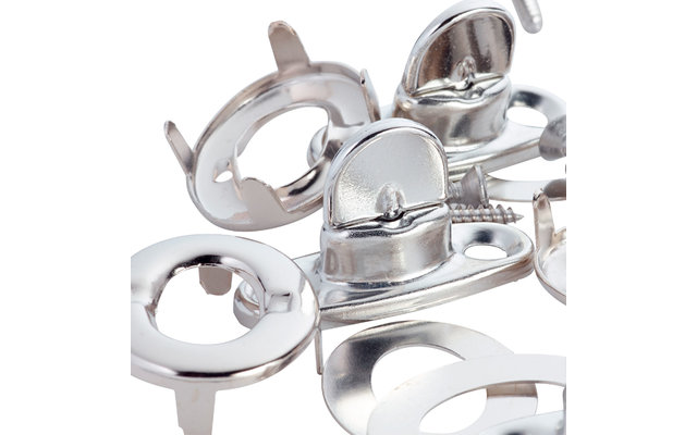 PRYM twist locks argento 4 pezzi