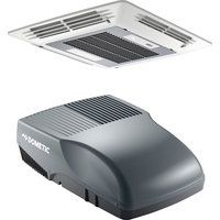 Dometic FreshJet 2000 Dachklimaanlage mit Luftverteilerbox und Fernbedienung f&uuml;r Reisemobile bis 6 Meter Grau