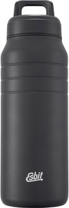 Esbit Majoris Edelstahl Isolierflasche schwarz 1 Liter