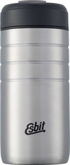 Esbit Majoris Thermobecher mit Klick-Verschluss 450 ml silber