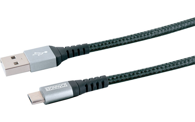 Cable de carga USB Extreme 1,2 m (Micro USB) de Schwaiger