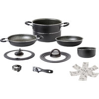 Brunner Pirate Vacublock Aluminium Pot Set 9 pcs.