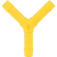 Lilie White YELLOW Y-Connector 10 mm