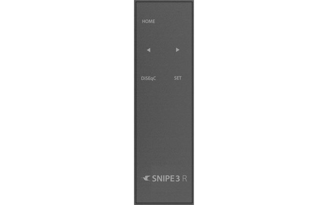 Selfsat Snipe 3 R Vollautomatische Sat-Flachantenne mit Fernbedienung Single LNB