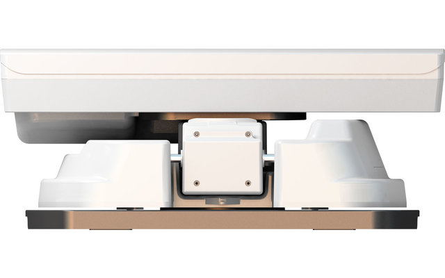 Sab FA-320.HD – Antenna Piatta Con LNB Twin, Perfetta Per Balconi E Camper, Ricezione HDTV Super Discreta