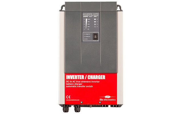 Powersine combi set 1600-12-60 universele control inverter 1300 W continu vermogen