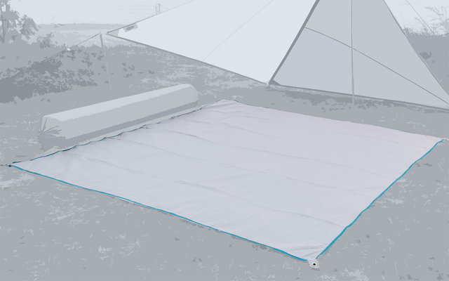 Bent Zip-Carpet Verbindbarer Teppich 250 x 250 cm high rise