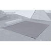 Bent Zip-Carpet Verbindbarer Teppich 250 x 250 cm steel grey