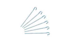 Triangular Tent Pegs, pack of 6