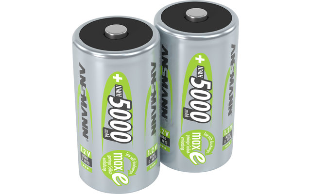 Ansmann Mono D 5.000 mAh NiMH oplaadbare batterij Oplaadbaar (set van 2)