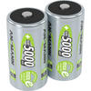 Ansmann Mono D 5.000 mAh NiMH oplaadbare batterij Oplaadbaar (set van 2)