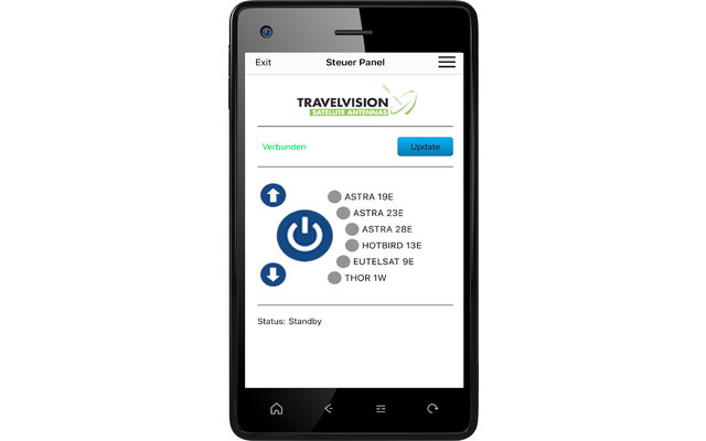 Travelvision TVA 55 Fully automatic satellite system