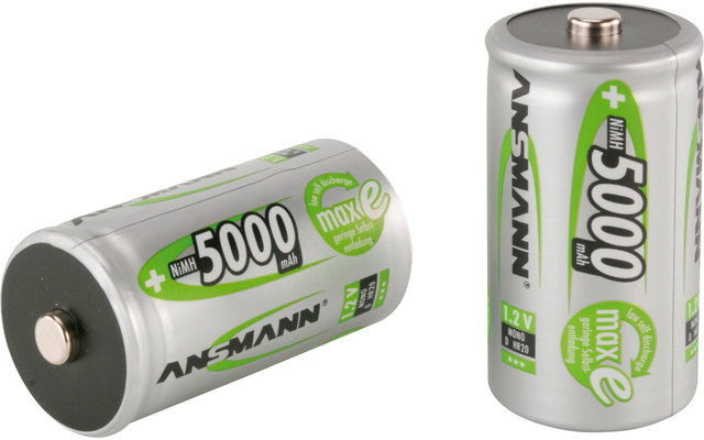 Ansmann Mono D 5.000 mAh Pile rechargeable NiMH (pack de 2)