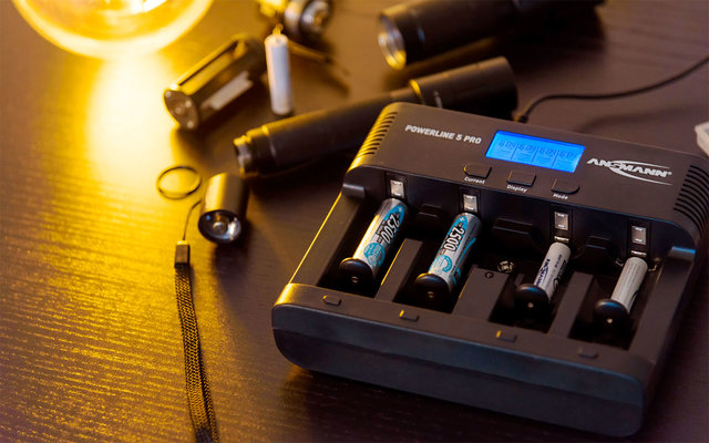 Cargador de baterías Ansmann Powerline 5 Pro