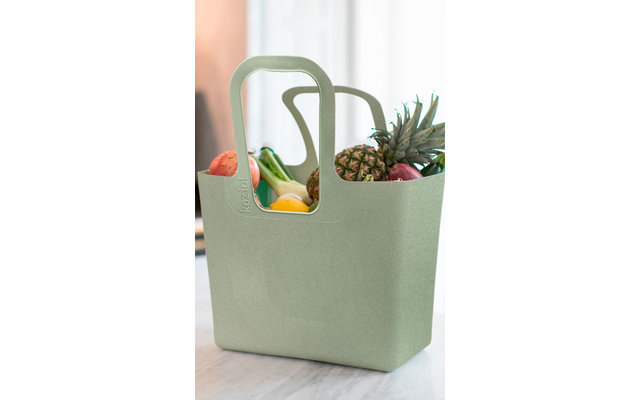Koziol eco-friendly reusable bag XL organic green