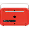 TechniSat Nordmende DAB+ Transita 120 Radio numérique au look rétro avec batterie de 24 heures Rouge