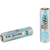 Batería recargable Ansmann Mignon AA 1,2 V / 2.100 mAh Recargable (paquete de 4)