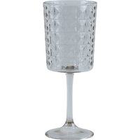 Gimex Plastic Wijnglas Stone Line Kristalhelder 400 ml