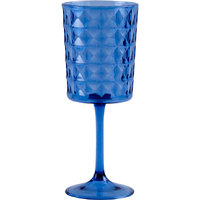 Gimex plastic wijnglas Stone Line azur 400 ml