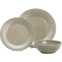 Flamefield melamine serviesset Sand - 12-delige set