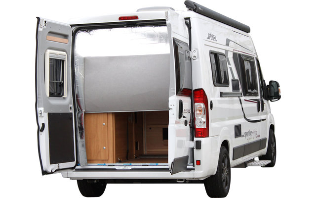 Hindermann thermal curtain for Fiat Ducato rear doors